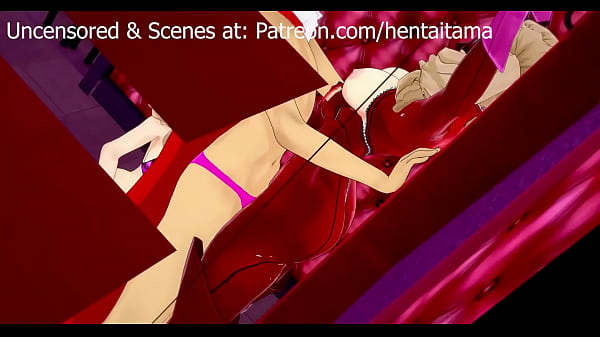 Kamoshida fucks Ann and her shadow 