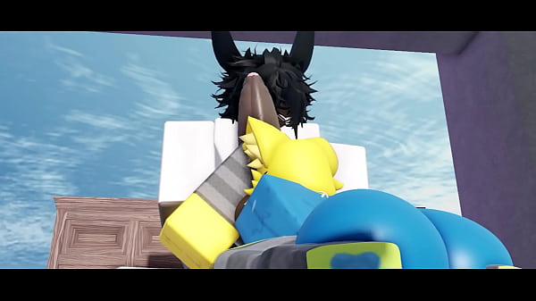 Rabbit lovingly fucks a plush <3 