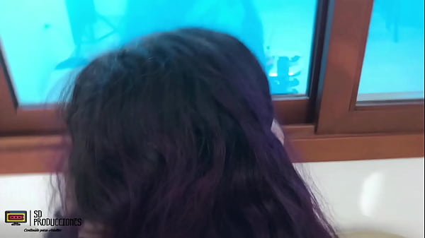 Encuentro a la perra de mi hermanastra bien cachonda me excita y termino follandomela cum-nalgas PARTE_2