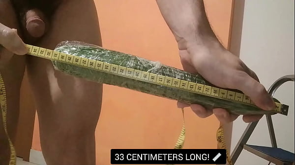 Hard Anal Insertion With A Cucumber! thumbnail