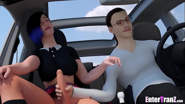 Play MP4 - BBC DILF fucks lady boy booty then DILF deep throats her inside her car