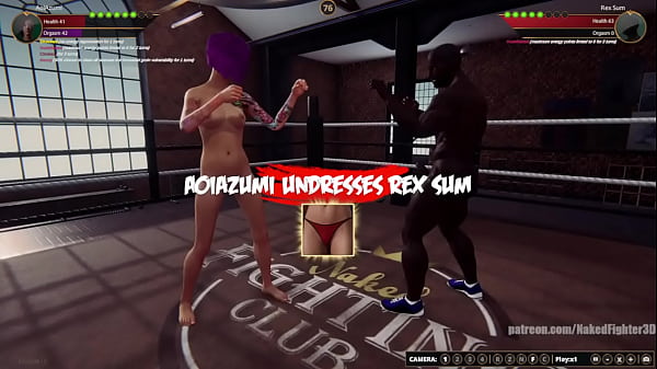 Aoiazumi vs rex nf3d mixed sexual combat femdom 