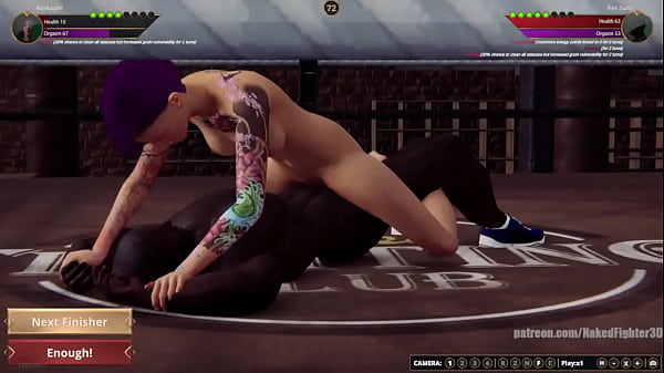 Aoiazumi vs rex nf3d mixed sexual combat femdom 