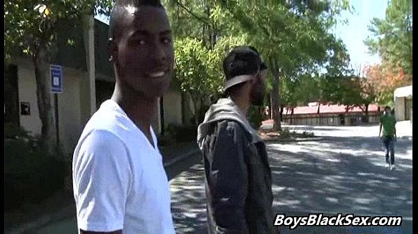 BlacksOnBoys - Interracial Bareback Hardcore Gay Fuck Video 08