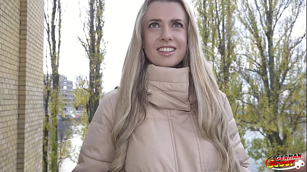 GERMAN_SCOUT Slim Office Girl Adriana Sweetblonde Pick_Up for Casting Fuck in Berlin