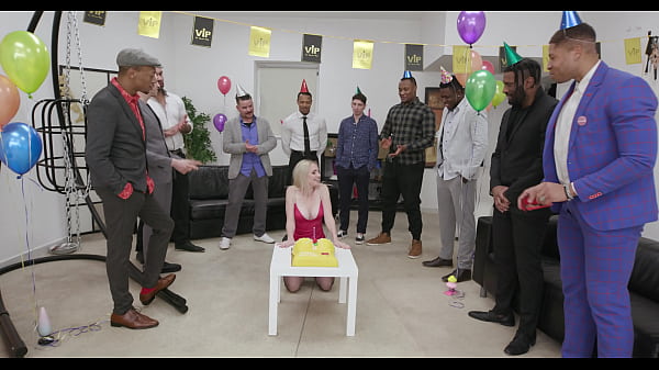 Rebel Rhyder Birthday Party Wet, 9on1, DAP, DVP, Deepthroat, TAP, TP, Gapes, ButtRose, Pee Drink, Squirt, Various cumshot GIO2697 