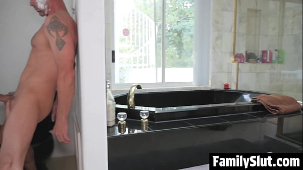 Stepdaughter becomes by daddy's humongous cock familyslut 