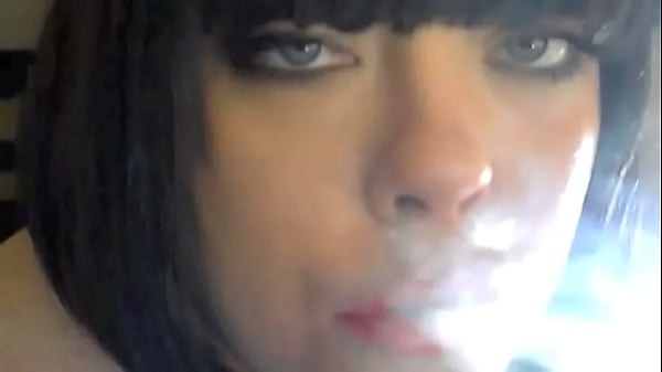BBW Mistress TinaSnua Smoking A_Pall Mall Cigarette