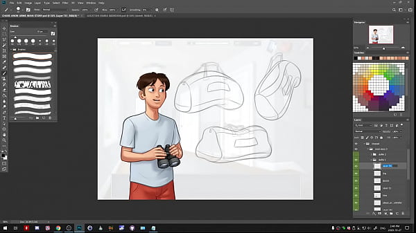 Stream Picarto DarkCookie_Summertime Saga_2020 10_27