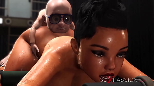 A Hot Young Gagged Woman Gets Fucked By A Midget In Prison thumbnail