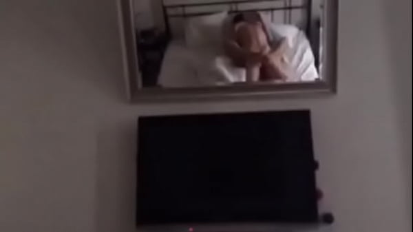 Morning sex catched  by my girl phone in my bedroom mirror