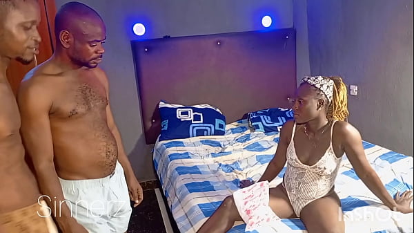 Play MP4 - She gave them threesome after they bought pizza for her