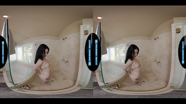 You fuck inked cutie in shower & bathroom 