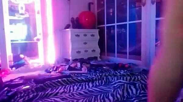 Blonde small tits anal using sticky toy 