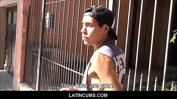 LatinCums.com - Cute Latin Twink Boy Sex For Money From Stranger POV 