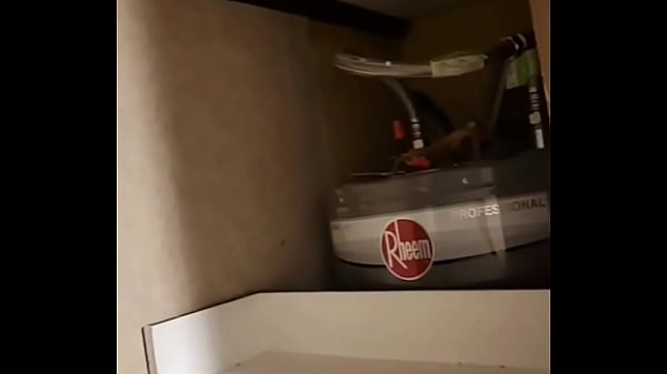 Stuck my phone up there and finally caught a glimpse of the wall creature 