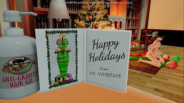 Wrapped and hung by the chimney lez bdsm video