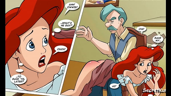 The Little Mermaid Pt. 2 - A Disney Princess Got Rough Fucked By Old Man thumbnail