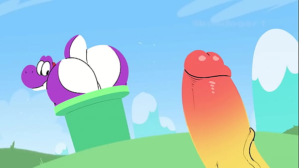Big purple Yoshi ass~