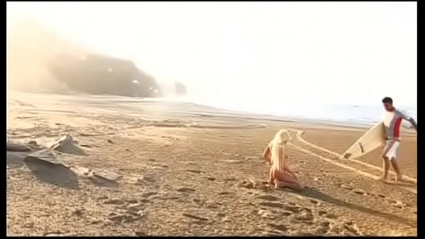Blonde Powerhouse Alexis Finds Some Cock on the Beach