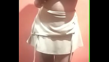Taking off my clothes for you. Enjoy my big tits. Full video you know where