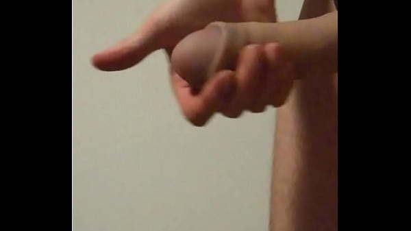 Realistic silicone erect cock, squirts sperm
