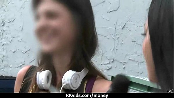 Hot sexy amateur babe needs a lift and_takes cash 6