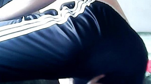 Twerking and masturbating in Adidas tracksuit 