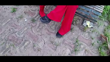 I Watch My Big-assed Classmate Having Sex With A Horrible Perverted Old Man. thumbnail