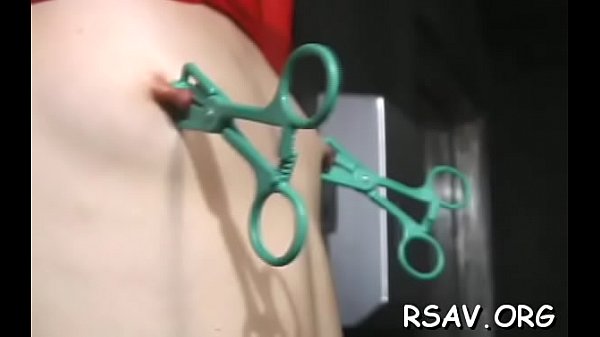 Juicy teenager enjoys sadomasochism