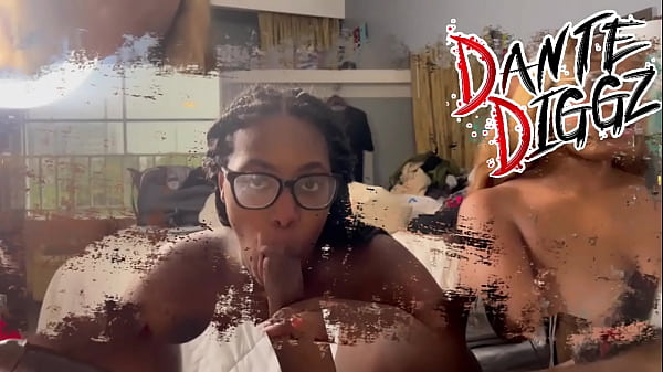 Play MP4 - 2 Ebony Baddies Have A Dick Sucking Contest On Each Other Boy Friends