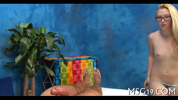 Hottie Screwed On A Massage Table thumbnail