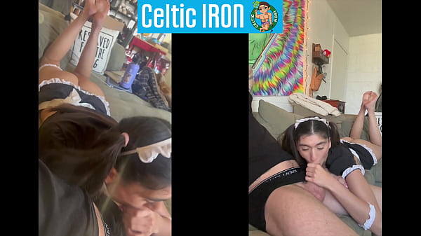 Complete Girlfriend Experience: Petite Latina Sloppy Maid Blowjob Latina Aubry Babcock Vol.45 thumbnail