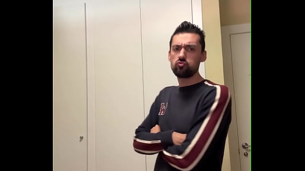 hot sexy daddy being very verbal  cum fountain 