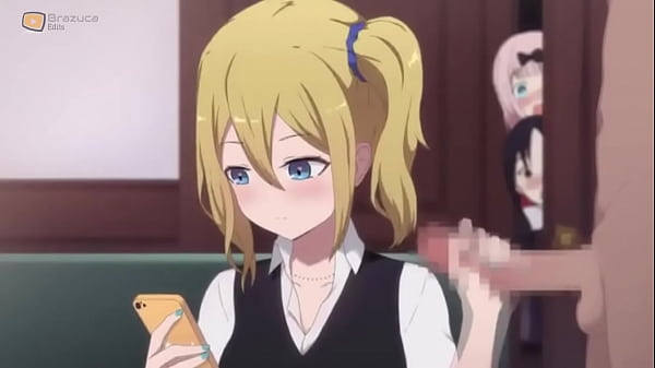 Teen does a handjob while her friends watch