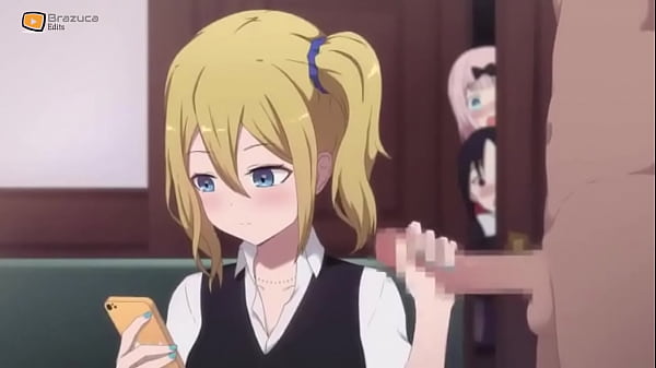 Teen does a handjob while her friends watch