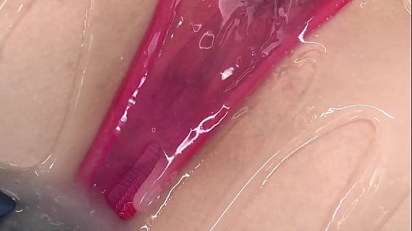 Play MP4 - Cute Japanese girl experiences her first sticky slippery nuru gel orgasm