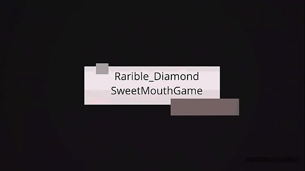 Sensual glossy minty kiss