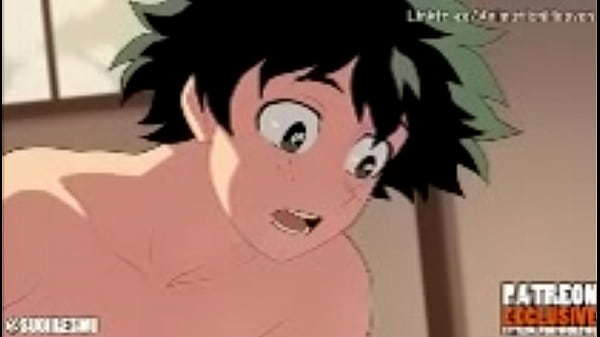 Sexo caliente entre deku con una de su clase 