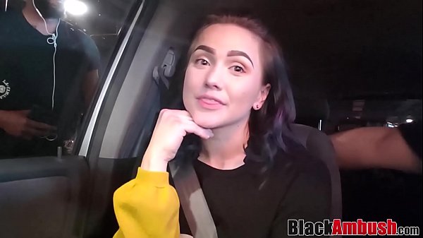Alt vixen surprised with BBC creampie 