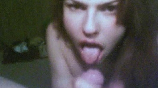 Laura pleases the cameraman 