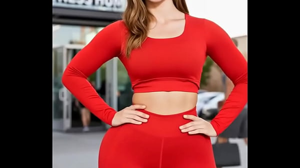 Red woman big ass