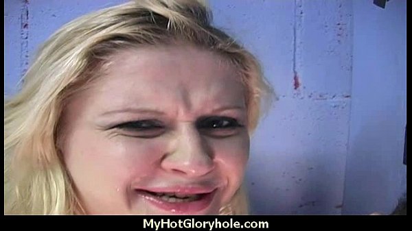 Ebony at_the gloryhole jizzed on_17