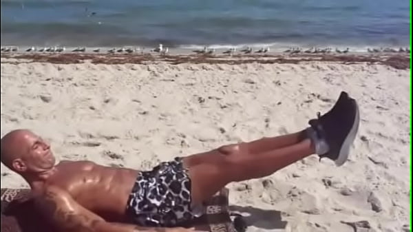 Fitness & Beach With Porn Star Maxxx Loadz thumbnail