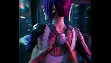 Cyberpunk rule34 porn videogame 
