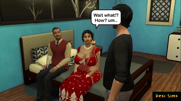 Play MP4 - Vol 1 Part 6 ii - Desi Saree Aunty Lakshmi Tricked and got Double Penetrated by her Husband - Wicked whims