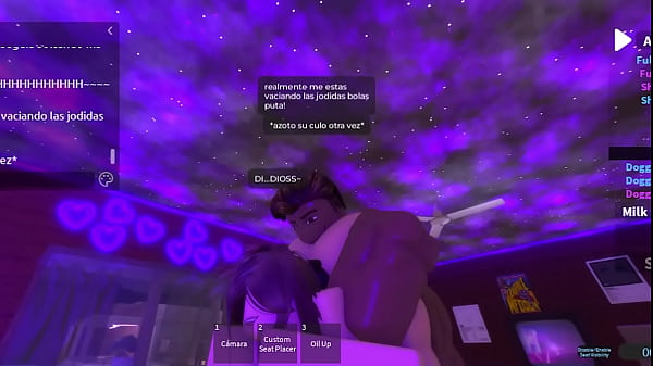 Follando a una putita en roblox