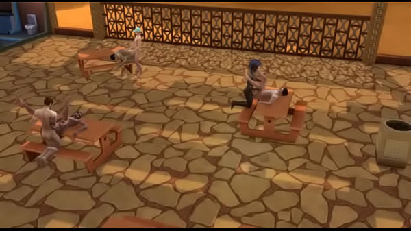Outdoor Sims 4 Orgy Party