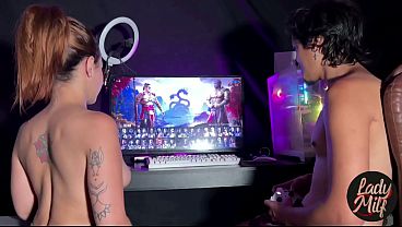 Whoever loses a Mortal Kombat match must remove an article of clothing 