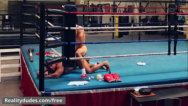 Play MP4 - Draven Navarro pounded by teammate Alex Rim drilling in the ring - Reality Dudes